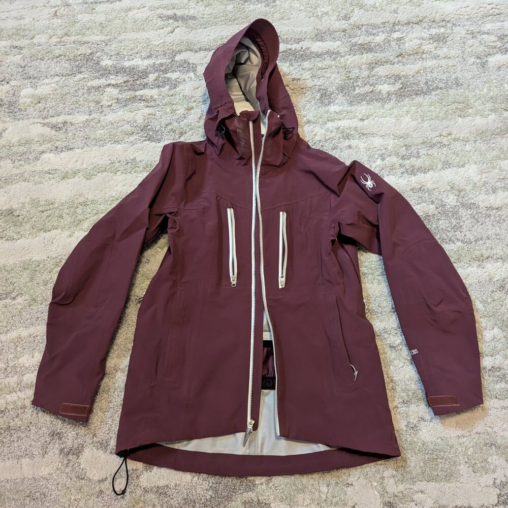 Spyder Ski Jacket Shell - Women's Medium, Burgundy